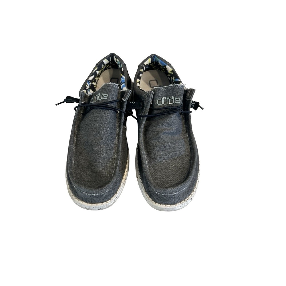 Hey Dude Wally Stretch Loafer‎ Slip On Comfort Sneakers Gray Men's Size 13